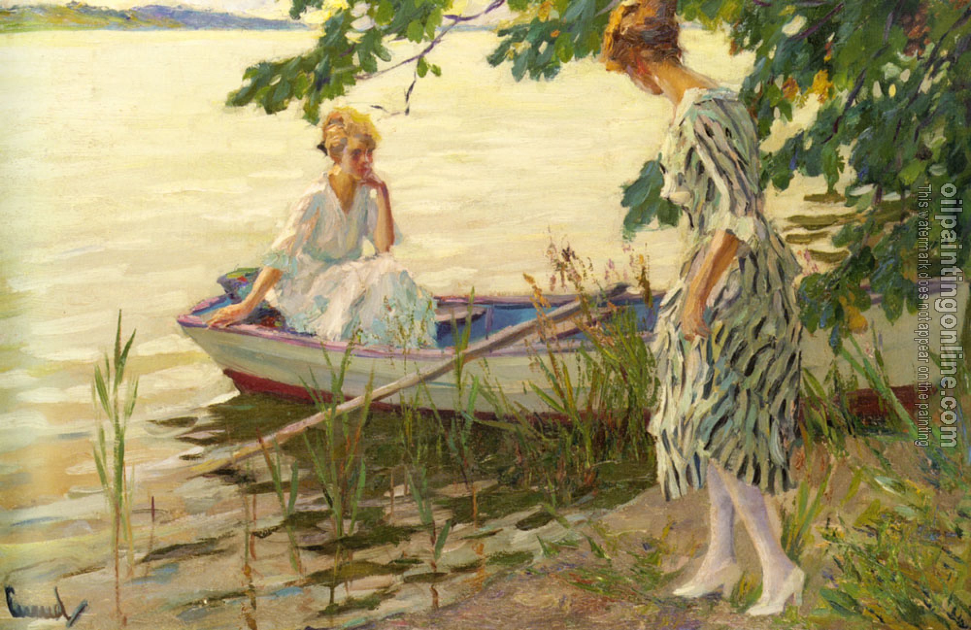 Edward Cucuel - An Afternoon On The Lake